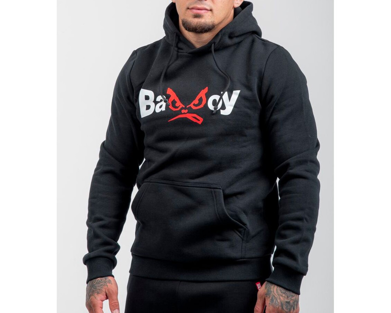 BAD BOY retro logo HOODIE - black